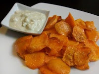 Sweet Potato Chips and Dip