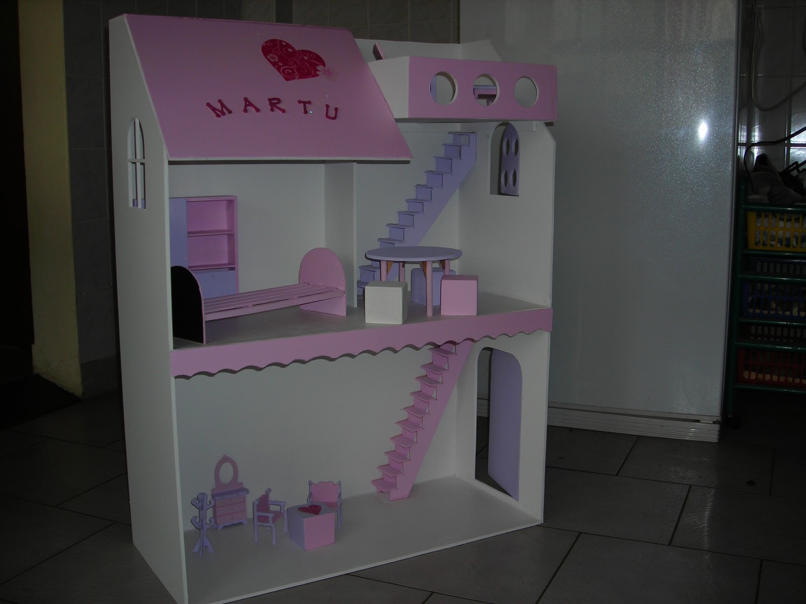 Purretes Mdp - Artesanias en madera: Casitas de Barbie