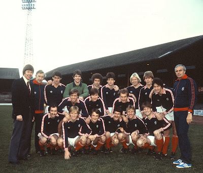 1980 dundee fc team season shrine huddled dens opportunity together football june