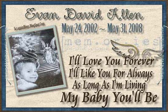 Journey Through Grief  (Life After The Loss Of A Child)