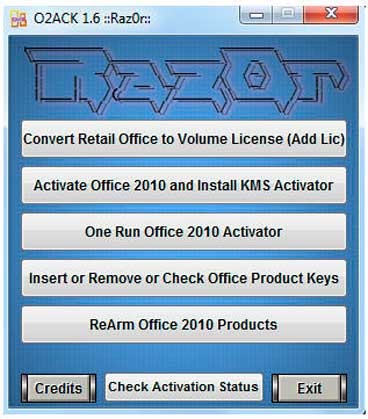 Office 2010 Activation And Conversion Kit 1.6 By Razorl