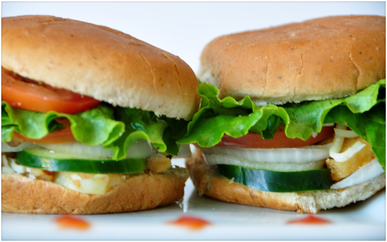 Authentic Flavors Veg Grilled Bun Sandwich