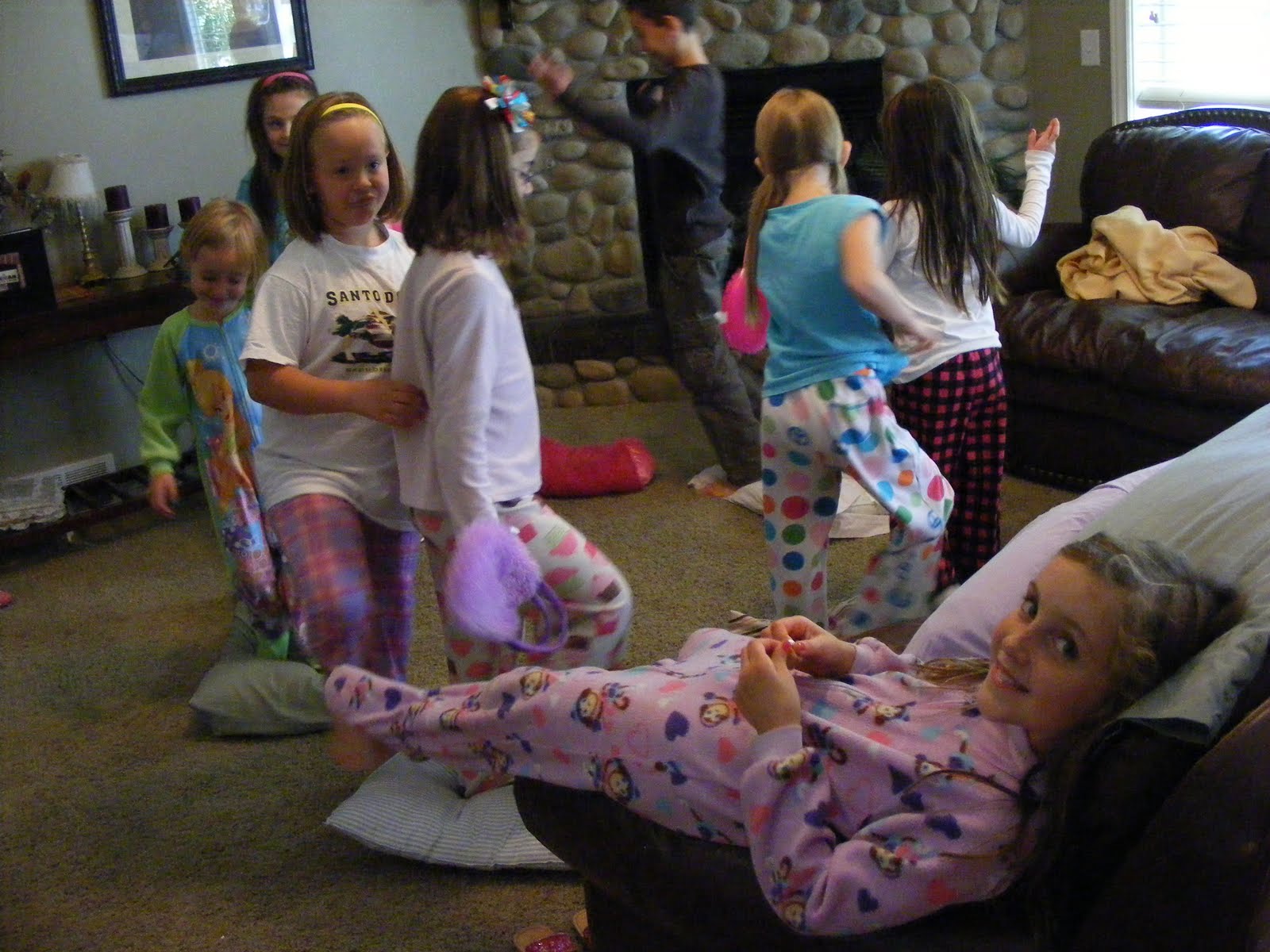 Pyjama+party+cake