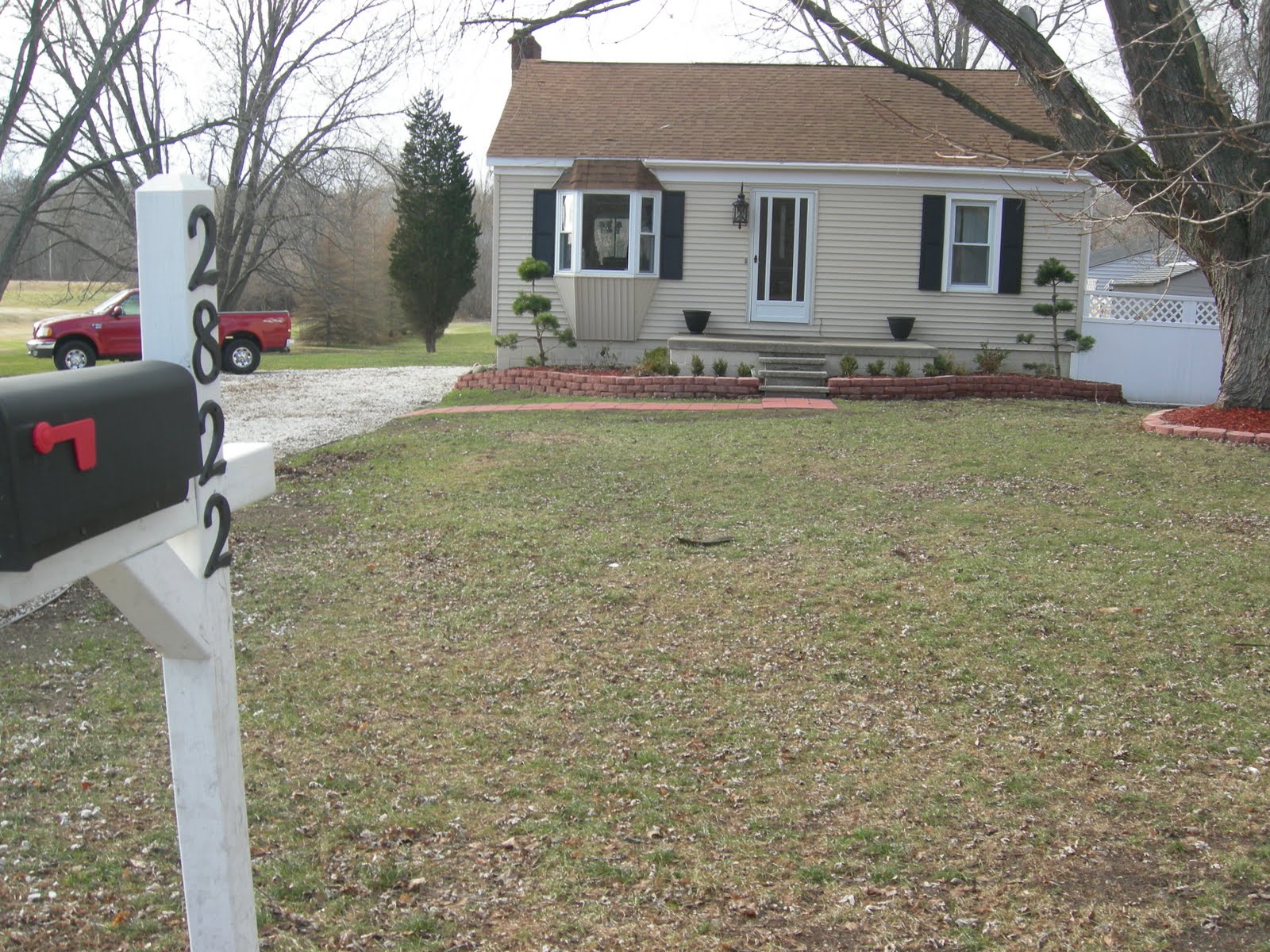 half circle driveway