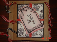 Christmas Organizer/Paper Bag Scrapbook