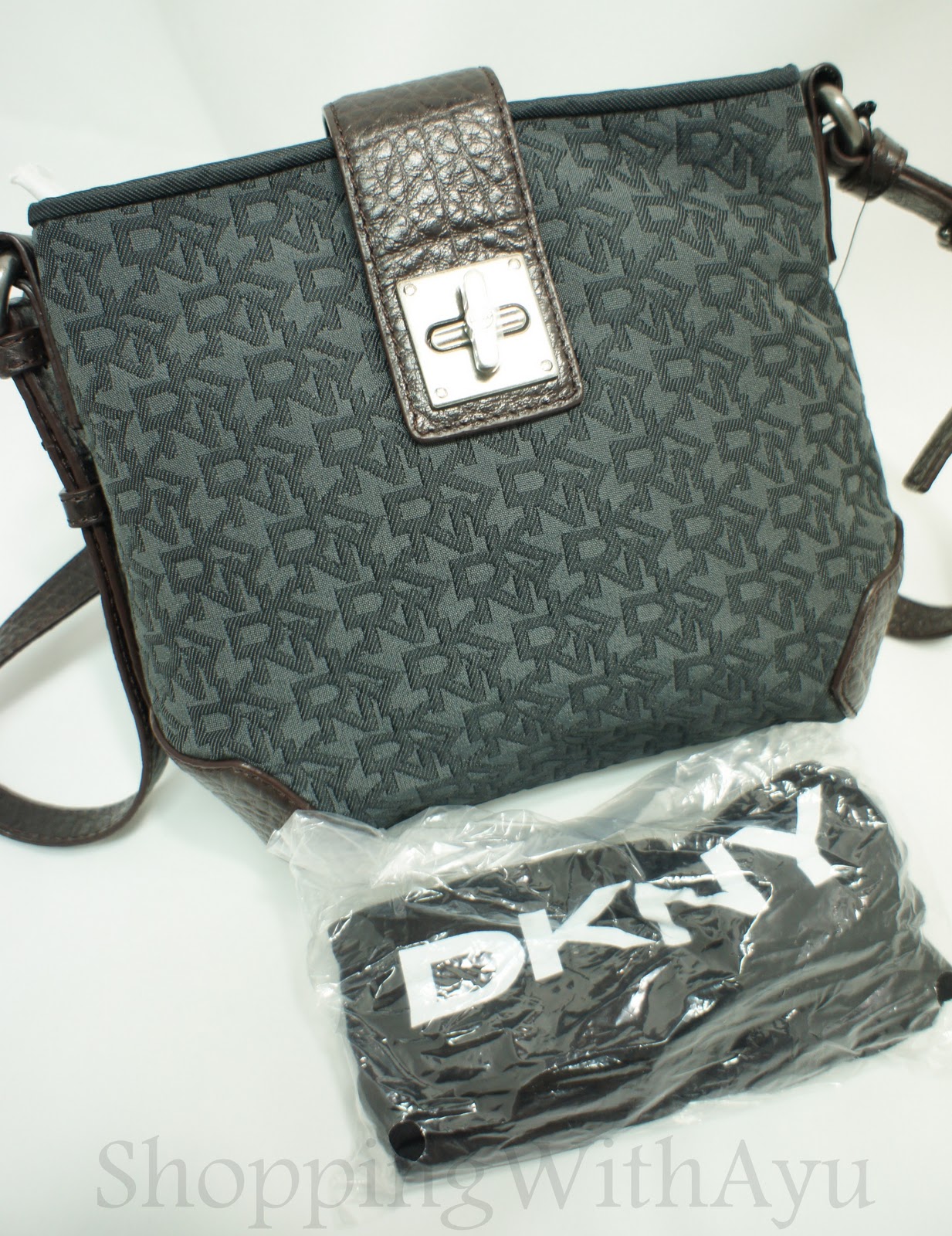 Shopping With Ayu DKNY Turnlock Sling Bag