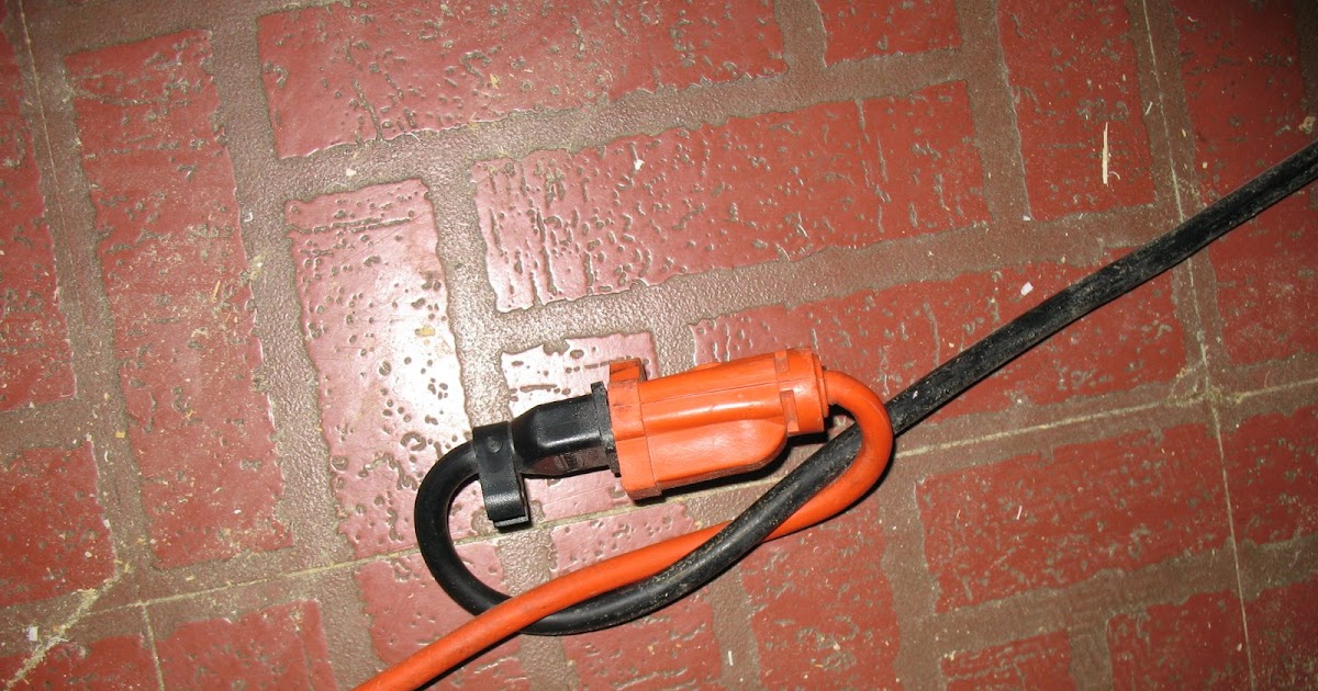 1916 Portland Bungalow Quick Tip Knot your Extension Cord