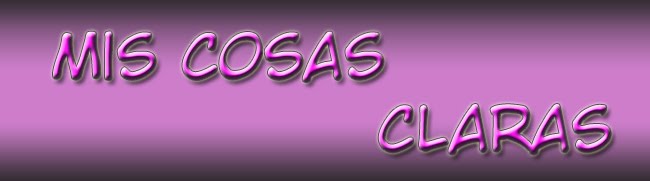 Mis cosas claras