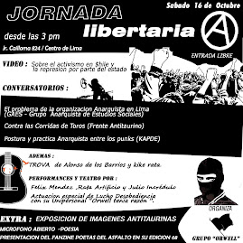 SABADO 16 DE OCTUBRE: JORNADAS ANTI-TAURINAS 2010