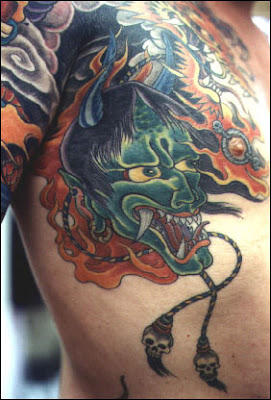Oni Dragon Tattoo