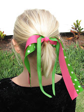 Ribbon Ponytail Holder