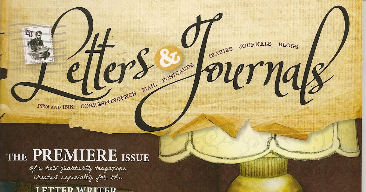 Letters & Journals Letters & Journals Magazine