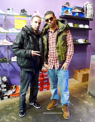 HYPE.FILES: Drake In Canada Goose Alberta Vest (Green Earth) & Red Wing