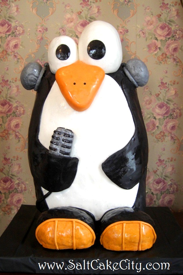 Salt Cake City: Who doesn't need a Giant Edible Penguin!?