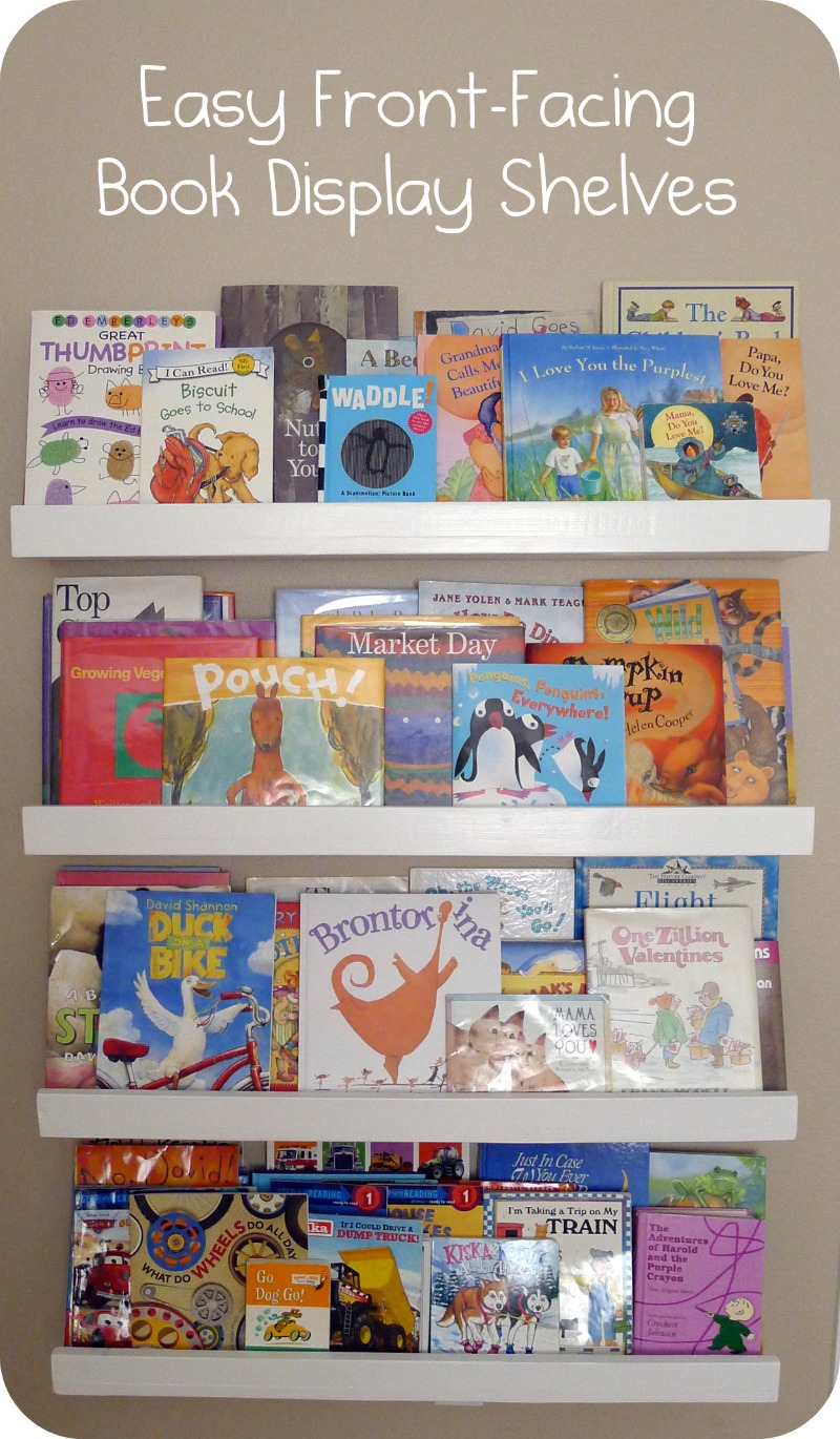 Pieces by Polly Easy FrontFacing Picture Book Display Shelves