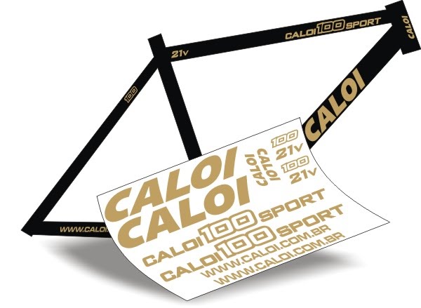 Stickers Design Adesivo Bike Caloi 100 Sport Adesivo De Parede Feminino ~ Stickers Design Adesivo Bike Caloi 100 Sport