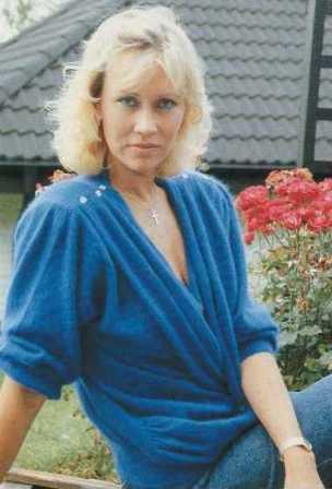 Agnetha's children Eventually more important to her than career awards