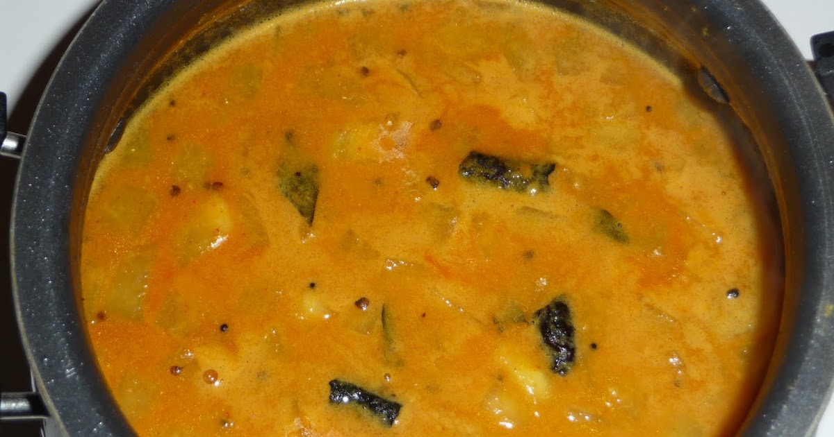 Mane Adige Cabbage Turnip Sambar (Navilu kosina saru)