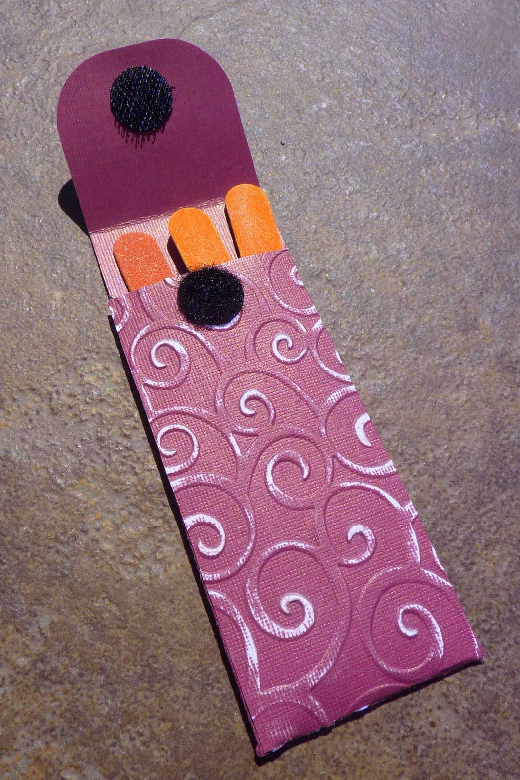 No time to be bored Emery Board Holder