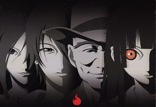 Ichimoku Ren and Hone-Onna and also Wanyudo from Girl from Hell known as Jigoku Shojo