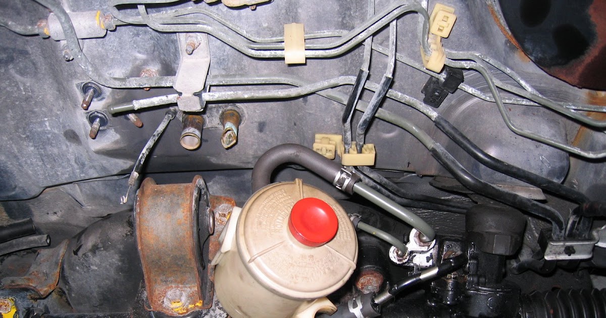 1994 Honda Civic Conversion to Electric Power Steering Reservoir