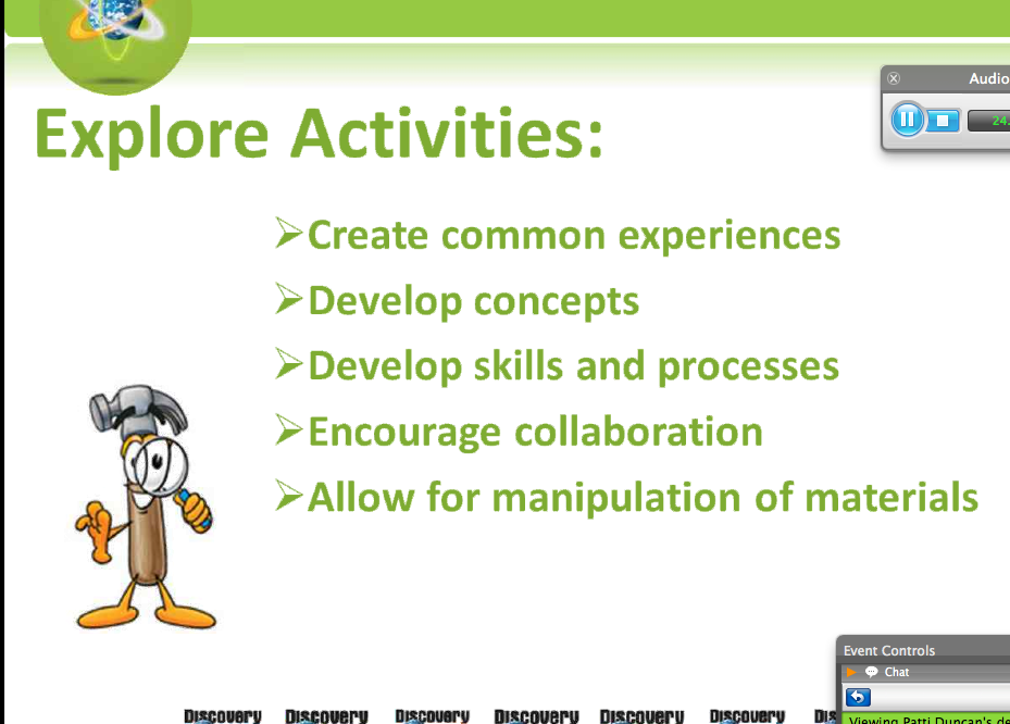 Changing Connections: The Five E’s of Inquiry-Based Instruction: DEN