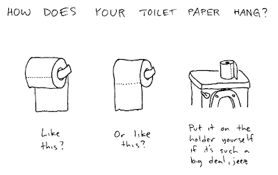 How to use Toilet Paper. How-does-your-toilet-paper-hang