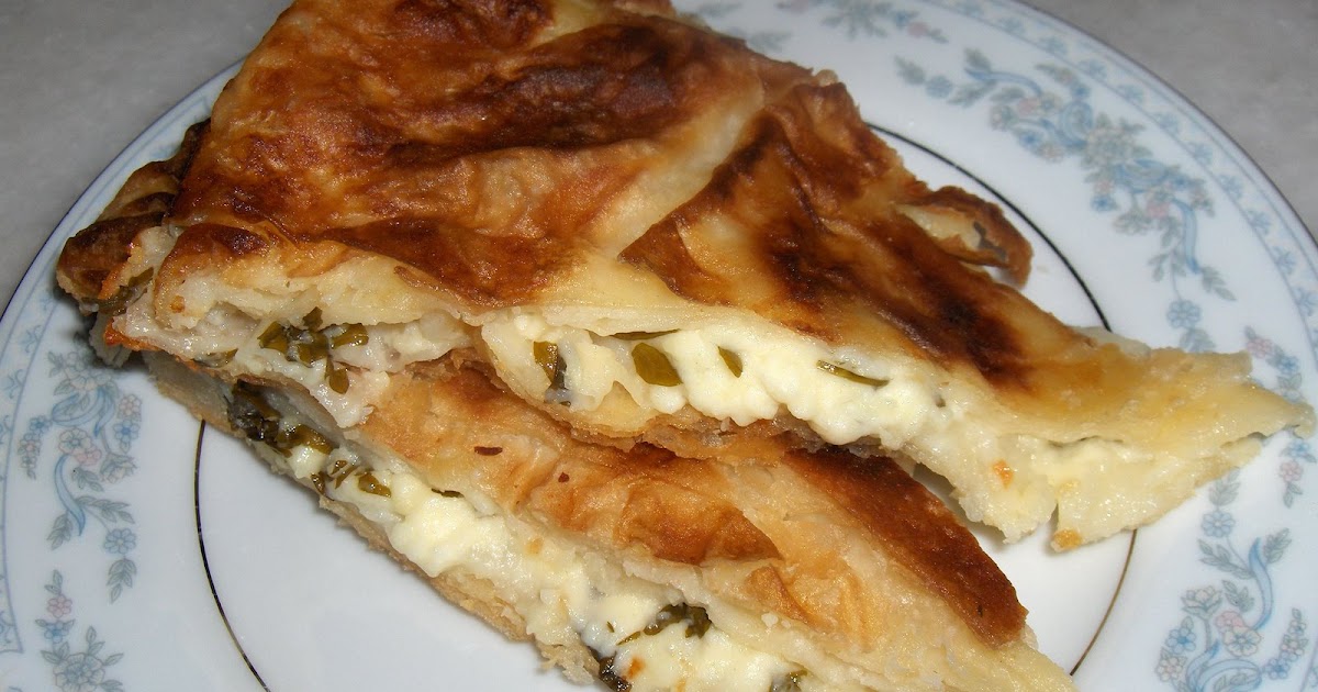 Bir Porsiyon Mutluluk Alt Üst Böreği (Tava Böreği)