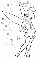 planse colorat tinkerbell
