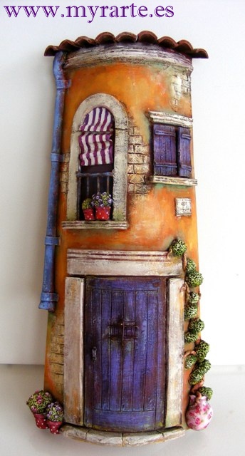 *myrarte*: Teja Grande "La Casa Amarilla"