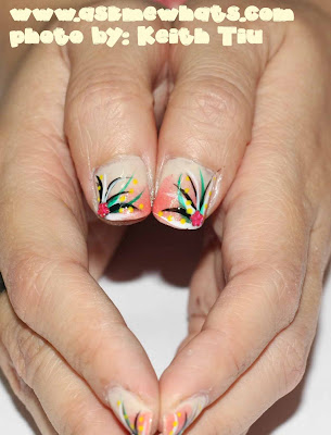 nail art designs for short nails ~