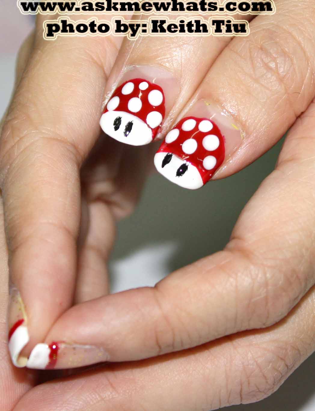 As this nail art for the week can put a huge smile on my face!
