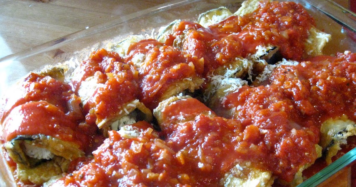 A Taste of Home Cooking Eggplant Rollatini