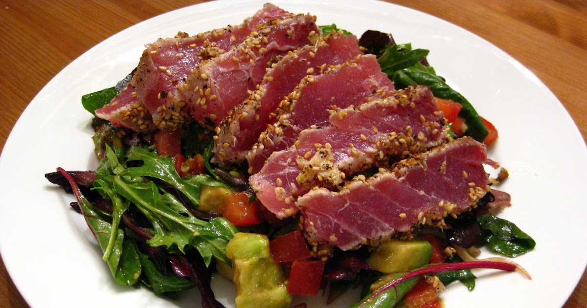 A Taste of Home Cooking Valentine's Day Tuna Tataki and Cold Sesame Noodles