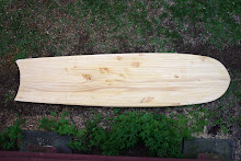 6 foot pine... 1/2" thick and concave bottom