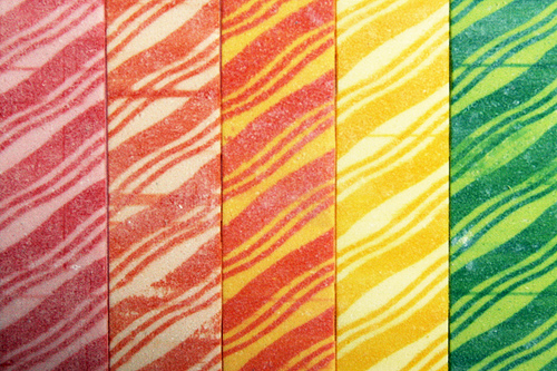 wallpaper zebra stripes. Figure is zebra stripe gum Top