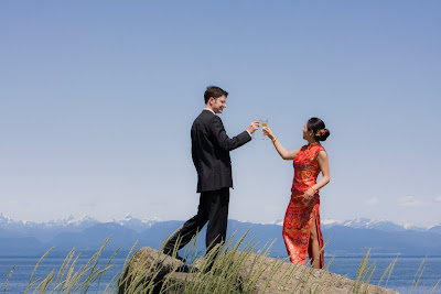 comox wedding, mt washington wedding photos