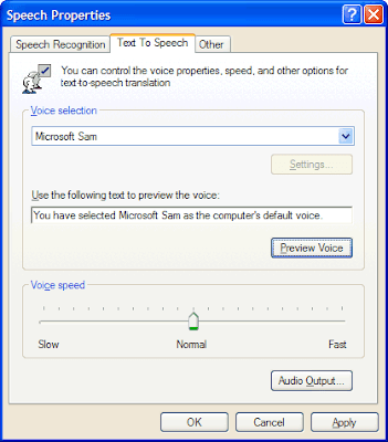 Microsoft Text To Speech