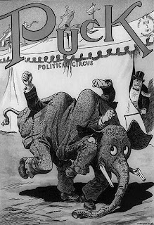 Political Party Symbols Republican Elephant Credit Line: Library of Congress, Prints & Photographs Division, [reproduction number, LC-USZ62-89636]