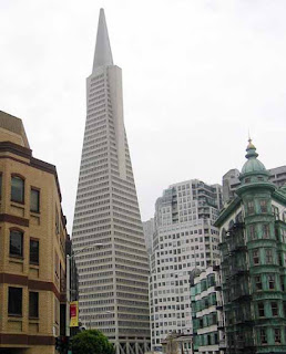 Transamerica Pyramid, Exterior view of 600 Montgomery St. (photo by Dan Radulescu) U.S. Geological Survey