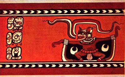 Mayan Vampire Headed Deity