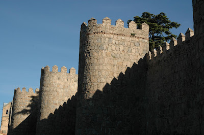 Avila, Spain A fortress city. by J. Chamberlain