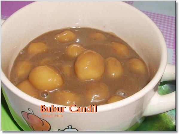 Dari Dapur Madihaa Bubur Candil