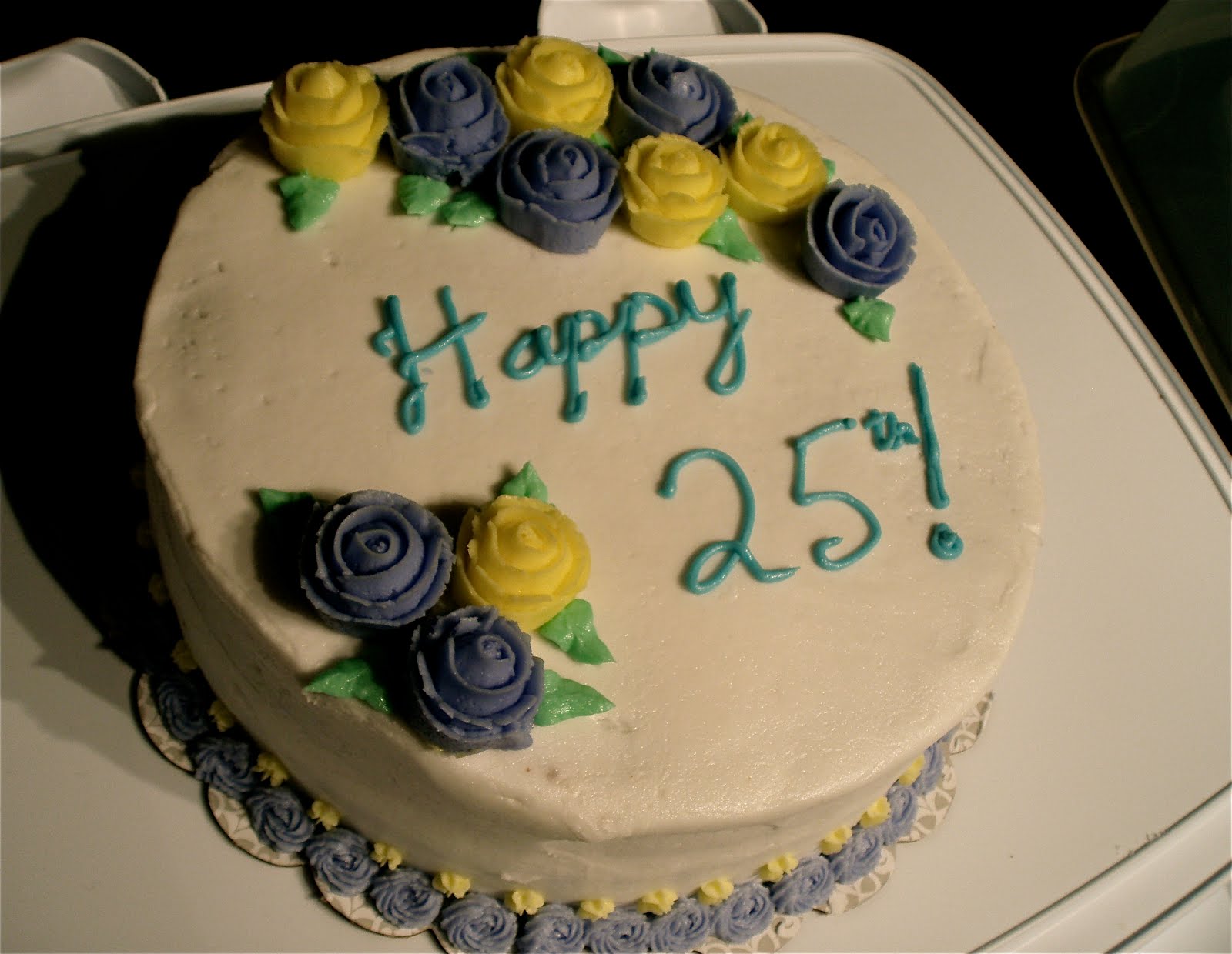 Naked Cupcakes Wilton Cake Decorating Level 1, Final Cake