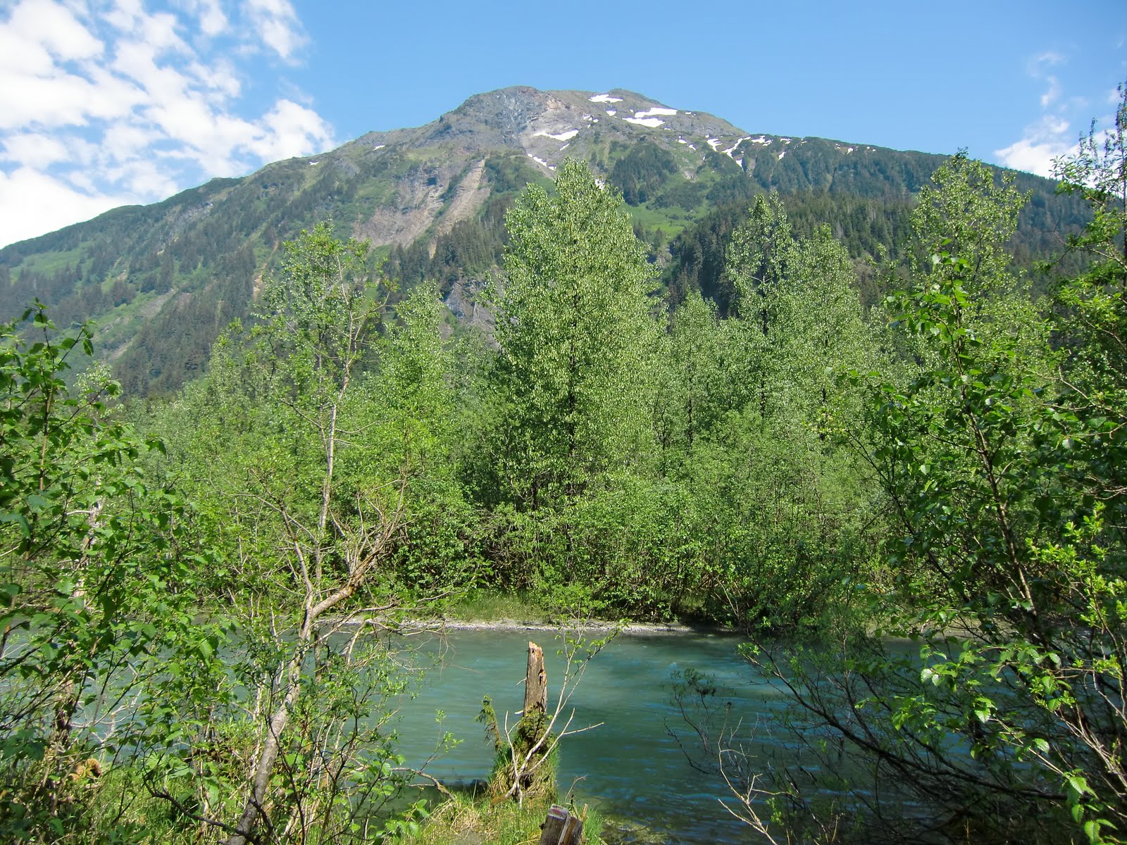 Our Alaska Adventures Nugget Creek Trail via East Glacier Trail