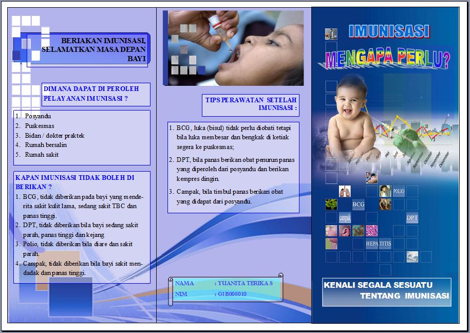 Contoh Leaflet