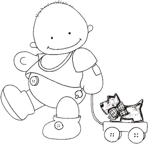 Imagenes • Munequitos animados tiernos para colorear Imagenes • Munequitos animados tiernos para colorear
