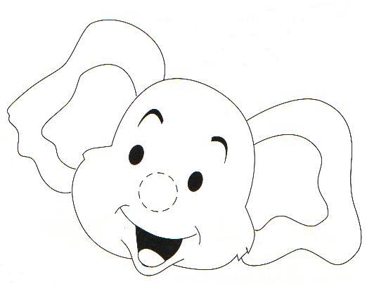 Elefante Trompita Para Colorear Imagui 1 mandala 3d y 12 plumones. imagui