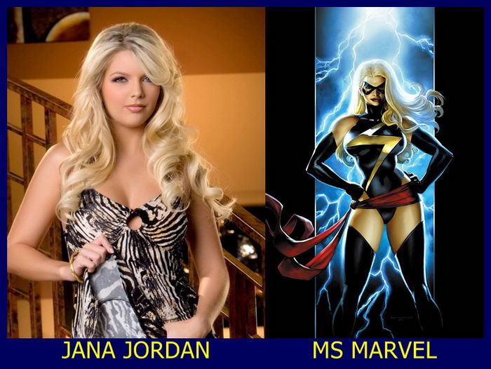 Jana Jordan como Senhora Marvel