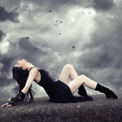 Diana Angelsen Dark+goth+girl